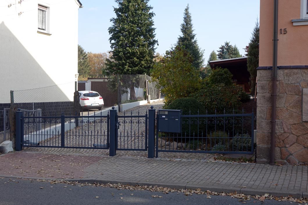 Zaun mit Tor